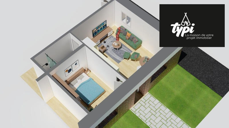 Appartement - 33 m² - 2 pièces