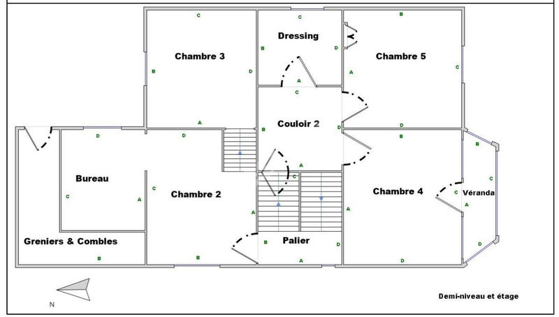 Maison - 176 m² - 9 pièces