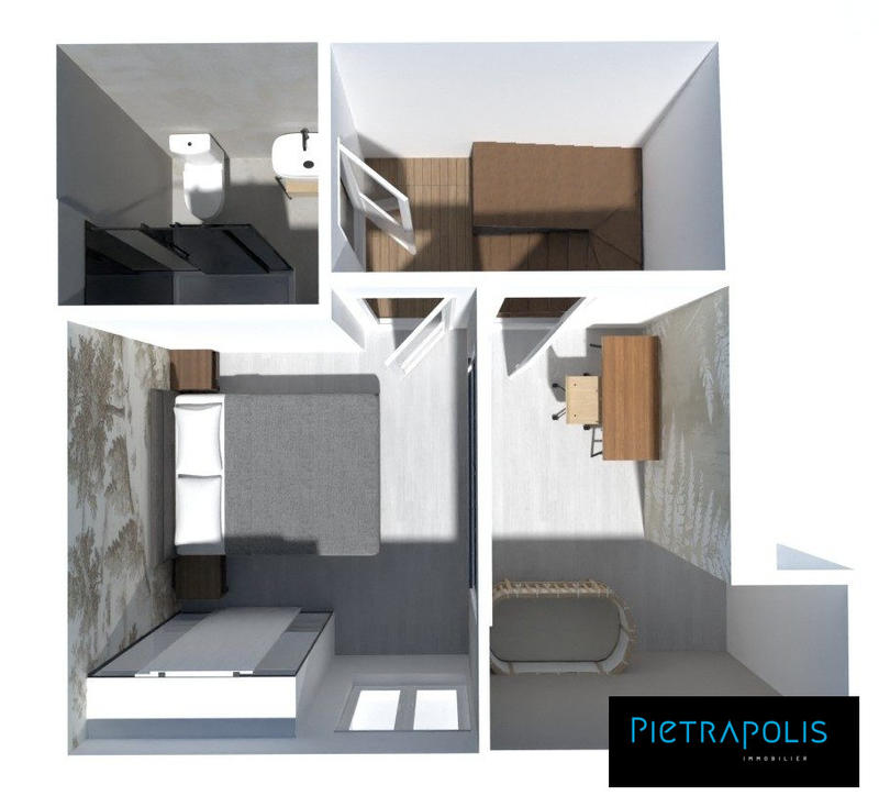 Appartement - 47 m² - 2 pièces