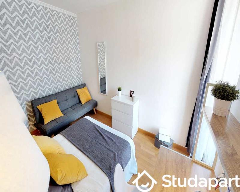 Chambre - 40 m² - 1 pièce