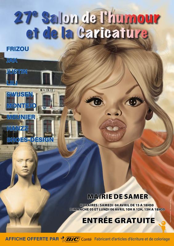 27e Salon de l'humour et de la caricature - Samer