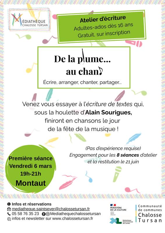 De la plume au chant