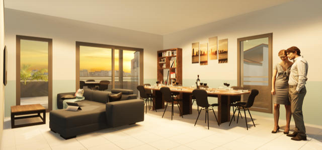 Appartement - 125 m² - 5 pièces