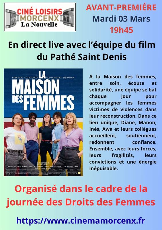 En avant-première "La maison des femmes"