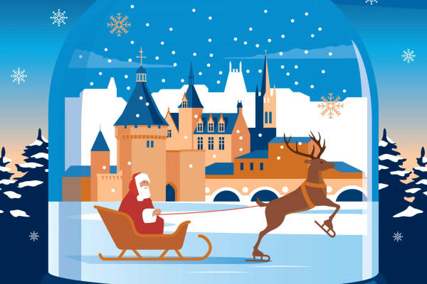 Balade sensorielle de Noël à Libourne