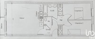 Appartement - 63 m² - 3 pièces