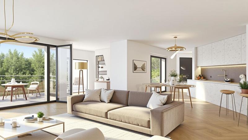 Appartement - 43 à 82 m² - 2 à 4 pièces