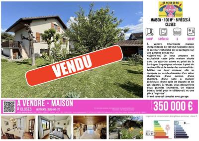 Maison - 100 m² - 5 pièces
