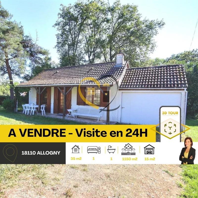 Maison de village - 35 m² - 1 pièce
