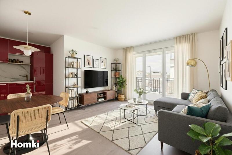 Appartement - 62 m² - 3 pièces