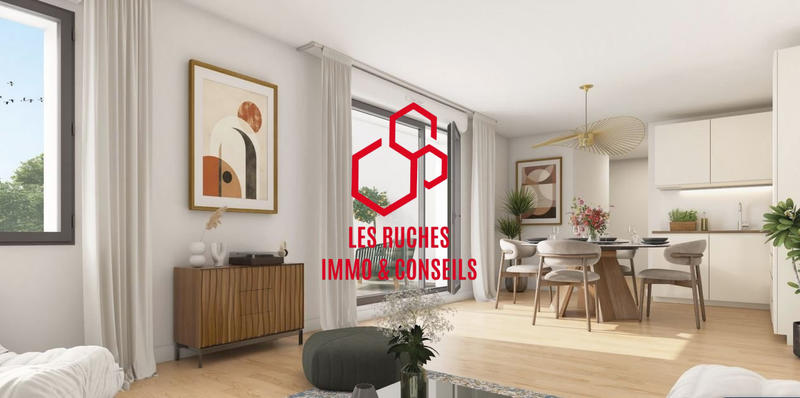 Appartement - 60 m² - 3 pièces