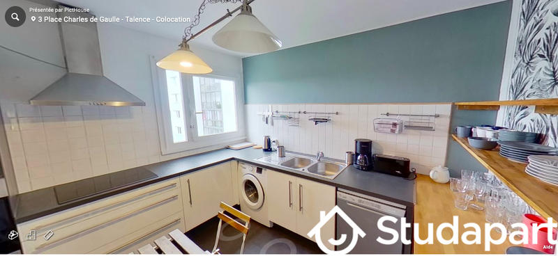 Chambre - 13 m² - 1 pièce