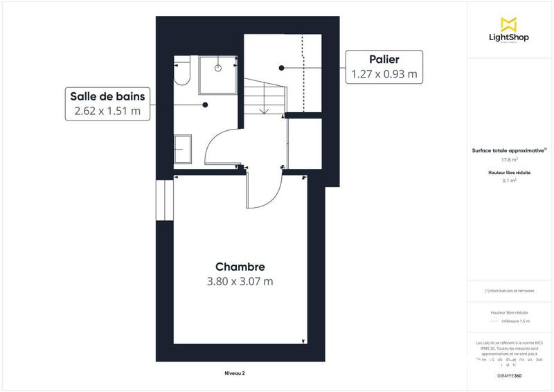 Appartement - 90 m² - 3 pièces