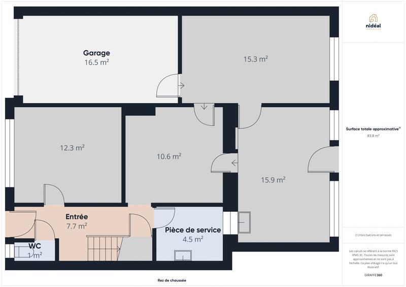 Maison - 119 m² - 4 pièces