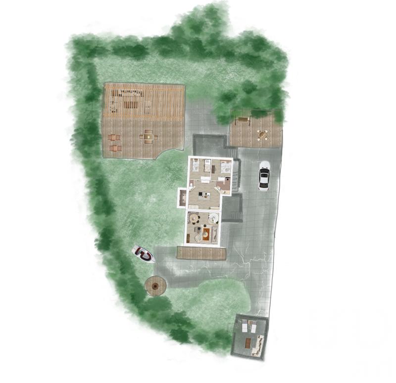 Maison - 86 m² - 4 pièces