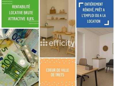 Bureau - 20 m² - 2 pièces