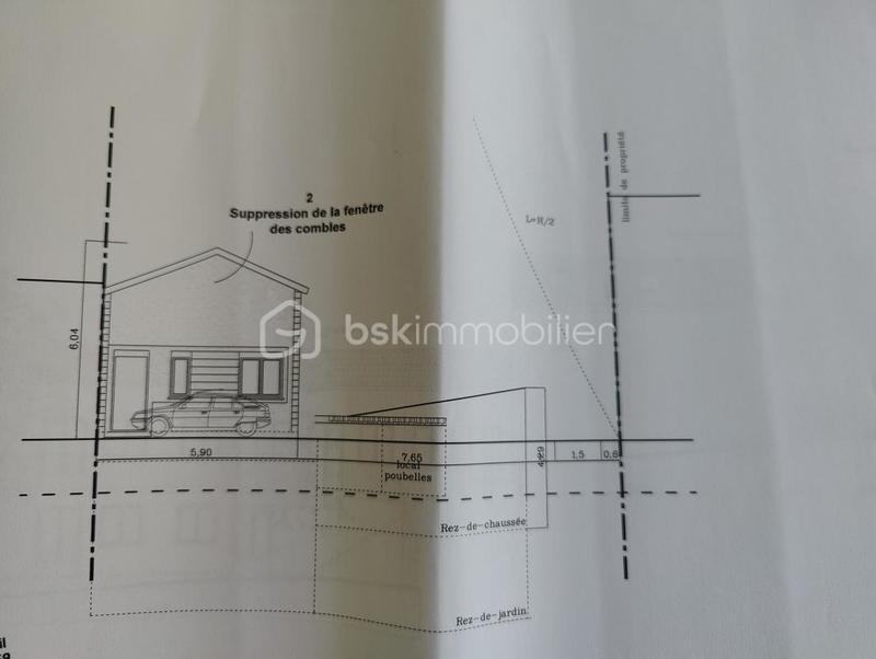 Maison de ville - 71 m² - 4 pièces