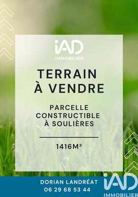 Terrain - 1 416 m²
