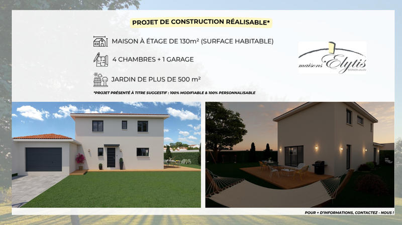 Terrain constructible - 618 m²