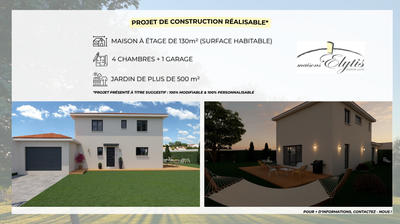 Terrain constructible - 618 m²