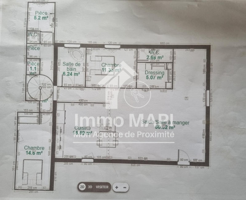 Maison - 130 m² - 5 pièces