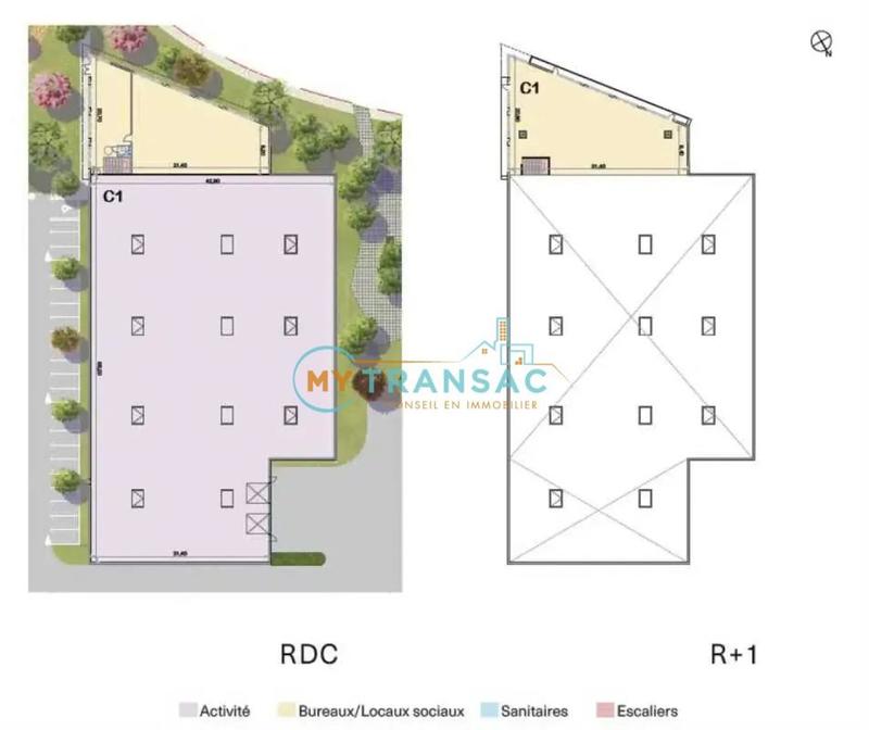 Local d'activité / Entrepôt - 2 376 m²
