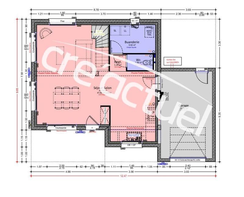 Maison - 103 m² - 4 pièces