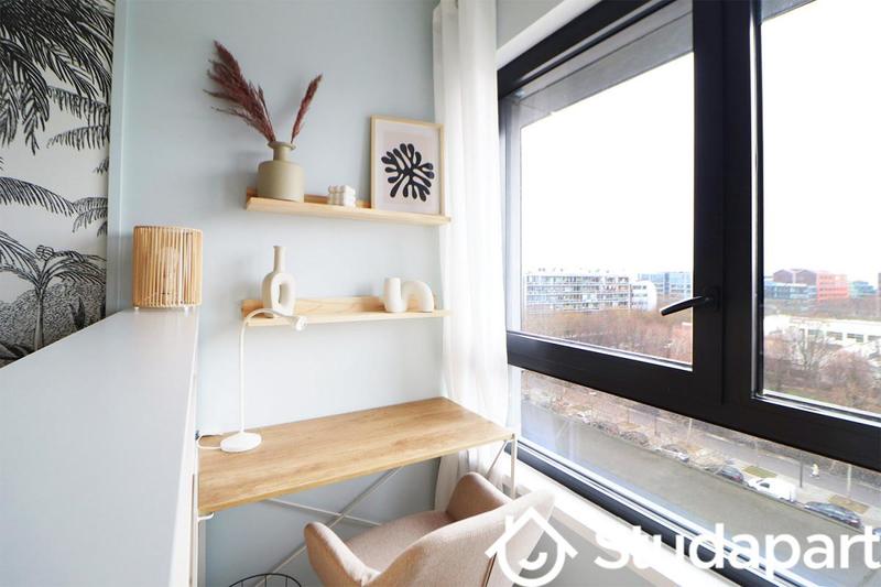 Chambre - 10 m² - 1 pièce