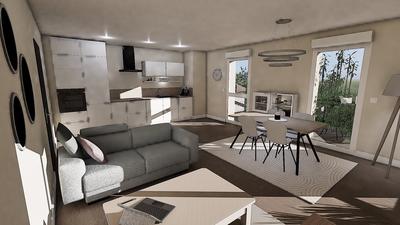 Appartement - 74 m² - 3 pièces