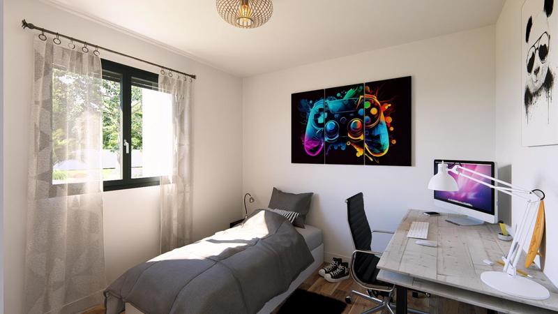 Maison - 90 m² - 4 pièces