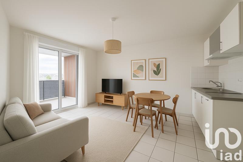 Appartement - 62 m² - 3 pièces