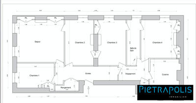 Appartement - 132 m² - 5 pièces
