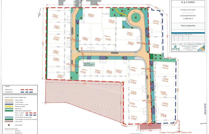 Terrain constructible - 570 m²