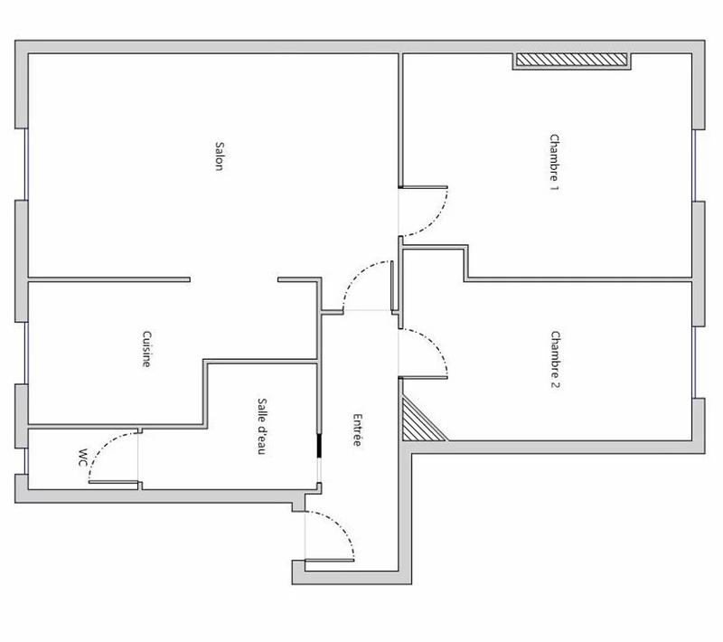 Appartement - 66 m² - 3 pièces