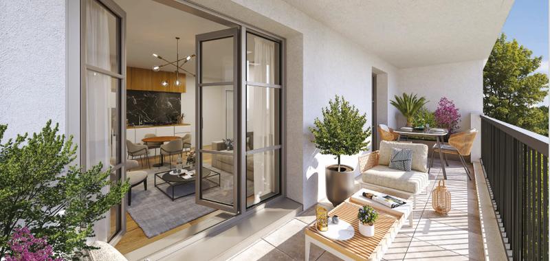 Appartement - 53 m² - 2 pièces