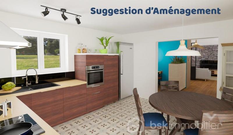 Maison - 130 m² - 3 pièces