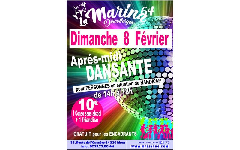 Après-midi dansante pour personnes en situation de handicap