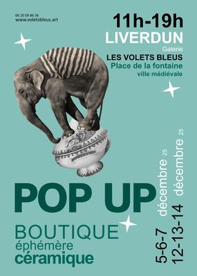 Pop Up Boutique éphémère céramique