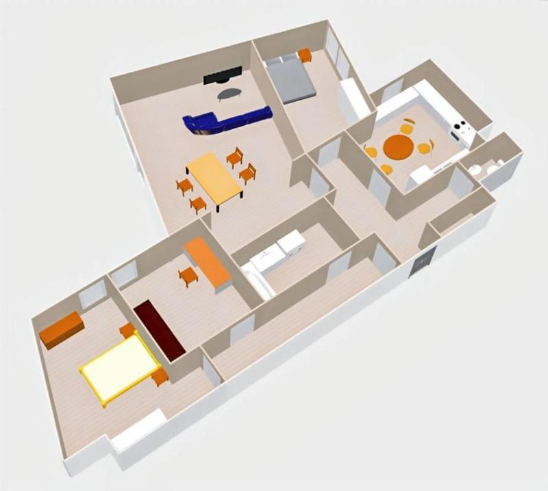 Appartement - 116 m² - 5 pièces