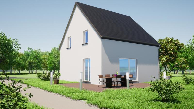 Maison - 90 m² - 5 pièces