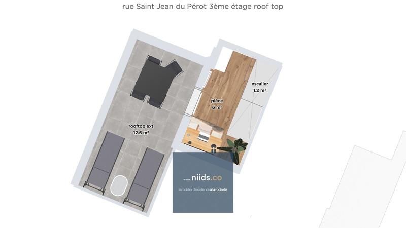 Appartement - 36 m² - 2 pièces