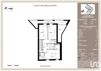 Appartement - 93 m² - 4 pièces