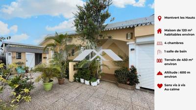 Maison - 120 m² - 5 pièces