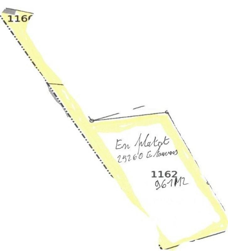 Terrain - 961 m²