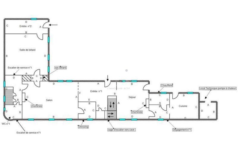Maison bourgeoise - 390 m² - 14 pièces