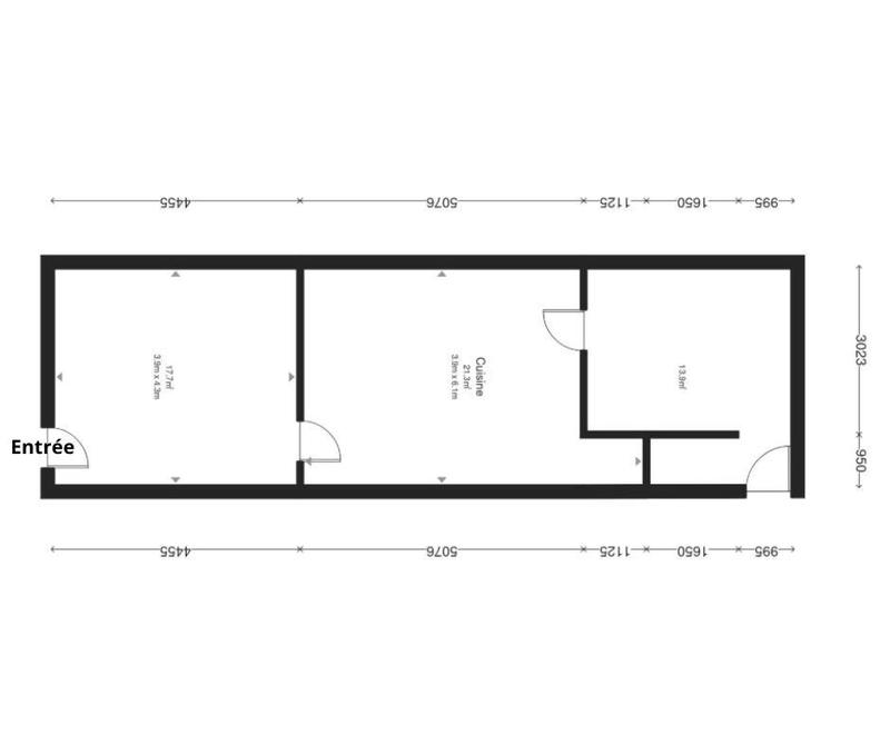 Local commercial - 63 m²