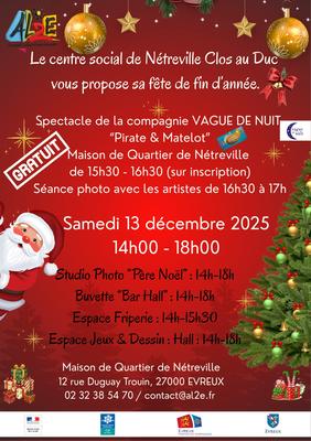 Spectacle de Noël : Pirate et matelot à Nétreville