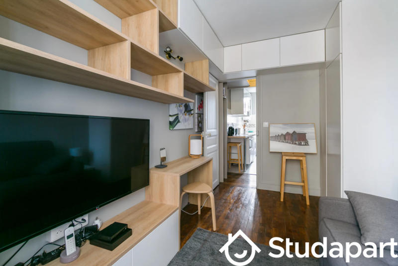 Appartement - 15 m² - 1 pièce