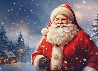 Photo avec le Père Noël