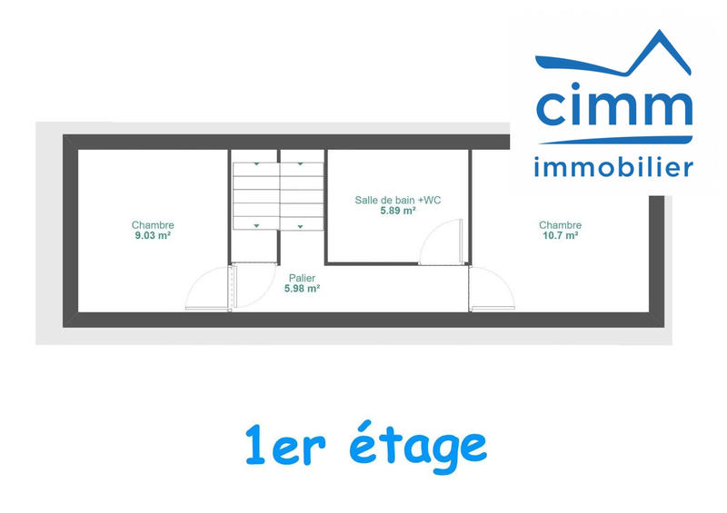 Maison - 74 m² - 4 pièces
